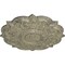 Ekena Millwork Deria Ceiling Medallion (Fits Canopies up to 6"), 20 1/4"OD x 1 1/2"P, Castle Stone Crackle CM20DRCSC - alternate 4